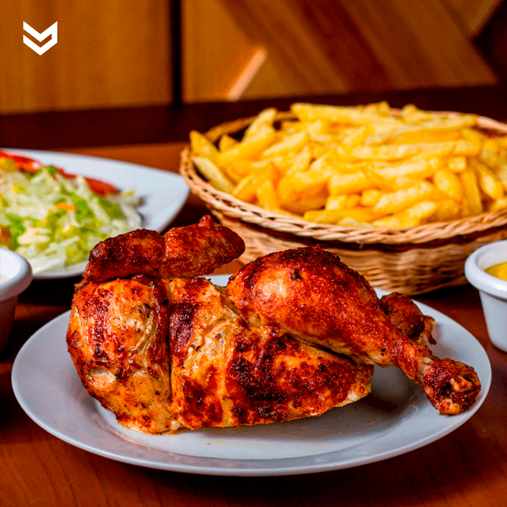1/2 de Pollo a la Brasa